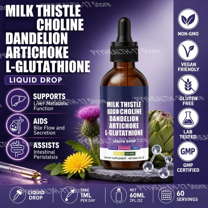 Herbal Wellness Liquid - Googeer Gocce Liquide di Cardo Mariano