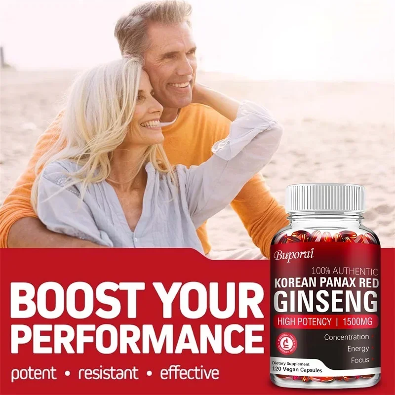 Capsule di ginseng Panax rosso - Ginkgo Biloba Extract recensione e prezzo