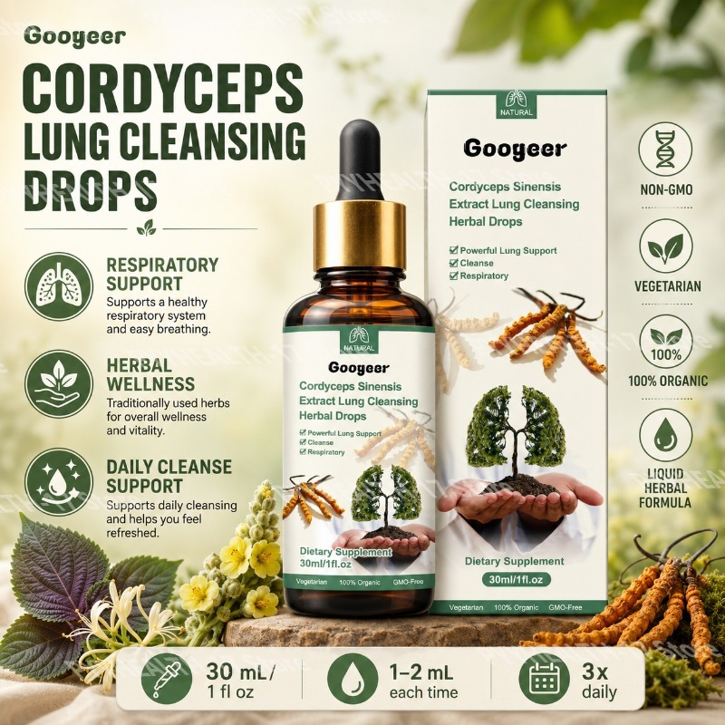 Googeer Cordyceps Drops Integr - Herbal Wellness Liquid recensione e prezzo